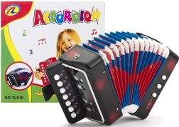 Accordion instrument for little musicians Black