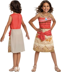 Bērnu kostīms DISNEY Vaiana 124–135 cm (7–8 gadi)
