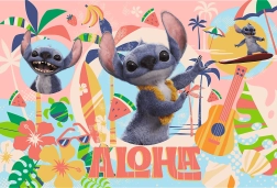 Puzle 100 – STITCH UN DRAUGI DARBĪBĀ no DISNEY Trefl