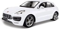 Porsche Macan auto modelis Bburago 1:24 baltā krāsā