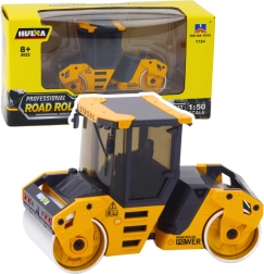 Metāla ceļa veltnis HUINA 1:50 dzeltens