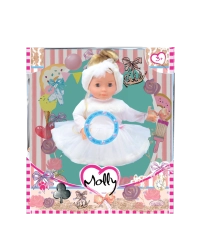 Leļļa Bambolina Molly balerīna ar 3 dziesmām