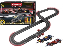 Autotrase Carrera GO Champion’s Racing ar F1 FERRARI un RED BULL, 4,3 m