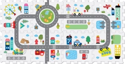 Putu puzle ceļš 8 gb