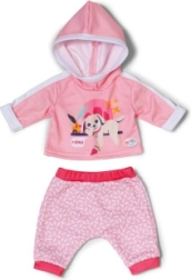 Rozā sporta tērps BABY born lellēm 43 cm