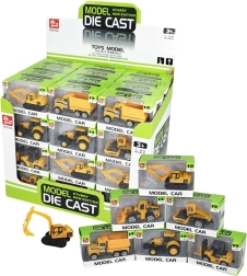 Rappa metal model of a construction machine 1:64 in a box - 1 piece