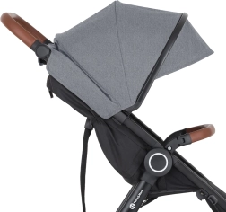 Petite&Mars ratiņu jumtiņš Street+ un Street2 Ultimate Grey