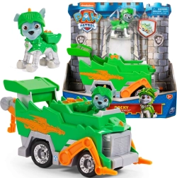 Paw Patrol bruņinieku glābšanas transportlīdzeklis Rocky ar figūriņu