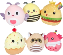 Pūkaina rotaļlieta – dzīvnieciņš un ēdiens 21x25 cm