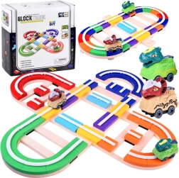 Dinozauru trases konstruktors, 143 detaļas