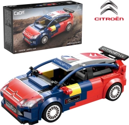 Konstruktors CaDA rallija auto CITROËN C4 WRC 1:24 (296 detaļas)