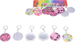 Keychain with mirror – mix of colors