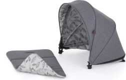 Petite&Mars jumtiņš ratiņiem Royal2/Royal3 ultimate grey