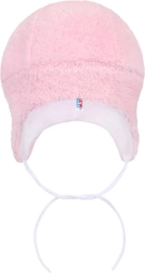 Ziemas cepure New Baby Nice Bear rozā 12–18 mēn.