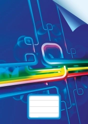 Reas-Pack skolas klade A5, nelīniju, 10 lapas, zila