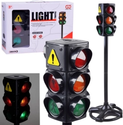 Liels bērnu luksofors ar skaņu un gaismām