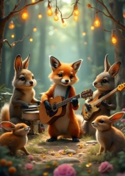 PUZZLE Meža koncerts 300 gabalu BLUEBIRD