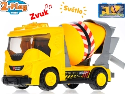 2-Play Traffic construction mixer with lights and sounds 22 cm
