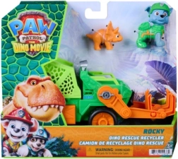 Psi Patrol Dino Movie Rokija pārstrādes transportlīdzeklis ar figūriņām
