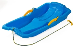 Plastmasas ragavas ar bremzēm Baby Mix Karol, zilas