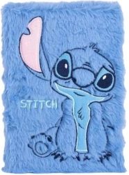 Plīša piezīmju grāmatiņa Stitch A5