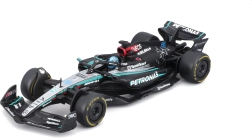 Bburago 1:43 formulas MERCEDES‑AMG F1 W15 George Russell dāvanu kastē