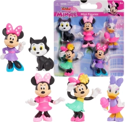 DISNEY JUNIOR Minnie Mouse minifigūriņu komplekts – 5 kolekcionējamas figūriņas