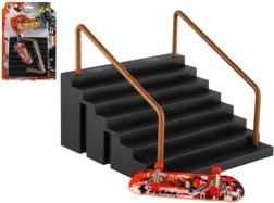 Pirkstu skrituļdēlis ar kāpnēm un margām 9 cm