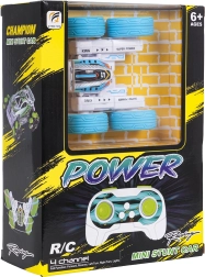 RC kaskadieru auto 1:32 Power Stunt – zils