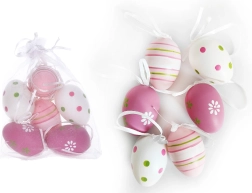 Dekoratīva plastmasas krāsota olas dekorācija