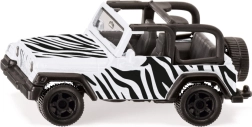 Siku Jeep Wrangler Safari – metāla modelis 1:55 ar sakabes ierīci