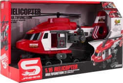 Glābšanas ugunsdzēsēju helikopters 1:16 ar gaismām un skaņām