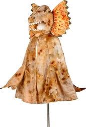 Bērnu kostīms dinozaura apmetnis Dilofosauram 4–7 gadi