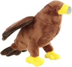 Plīša brūnais ērglis 16 cm