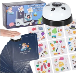 Pāru meklēšana Crazy Flip – 54 kārtis un zvaniņš