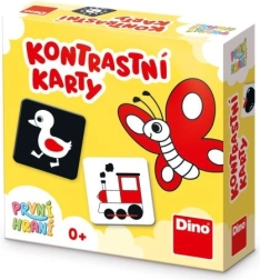 Kontrasta kartītes jaundzimušajiem PIRMĀ SPĒLĒŠANA