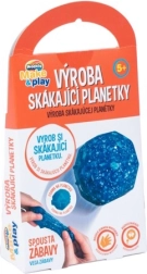 Komplekts lecošās bumbiņas izgatavošanai – zils