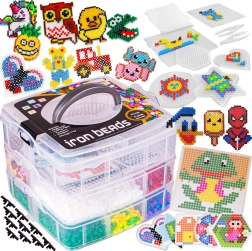 Uzkausējamu pērlīšu komplekts 6000 gab. koferītī