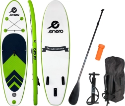 Enero SUP dēlis 275 × 76 × 10 cm zaļš/melns/balts