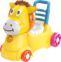 Woopie Baby stumjamais braucamais, staigulis un podiņš 3in1 ēzelītis