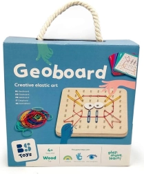 Koka plāksne radošai veidošanai – Geoboard B. Toys