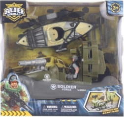 Militārā komplekts ar laivu un kajaku