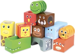 Vilac koka skaņas klucīši Savanna