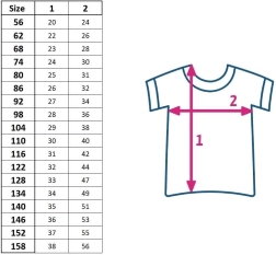 Bērnu kokvilnas T-krekls ar īsām piedurknēm New Baby 122 (6–7 gadi)