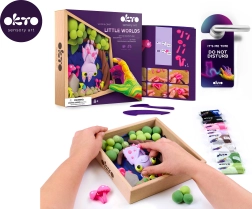 Modelēšanas komplekts Mazā pasaule rāmītī – sikspārnis 21 × 21 cm