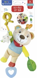 Plush Teddy Bear with Clip Clementoni Baby