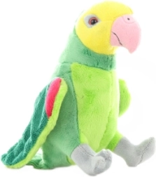 Plīša papagailis zaļš 20 cm