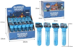 Burbuļpūslis policijas auto formā 14 cm