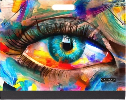 Mape zīmējumiem A4 PICASSO Acs ar gumiju