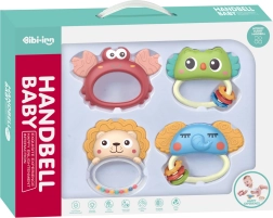 Graboļu un košļājamo rotaļlietu komplekts Animals
